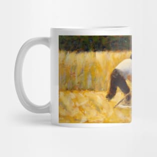 The Mower by Georges-Pierre Seurat Mug